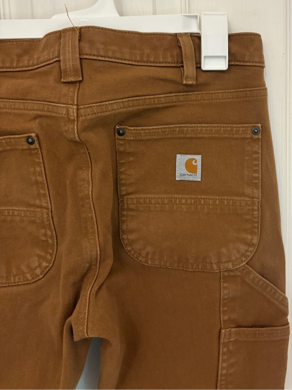 Carhartt Women’s Relaxed Fit Rugged Flex Twill Double-Front Work Pants - Picture 10 of 13